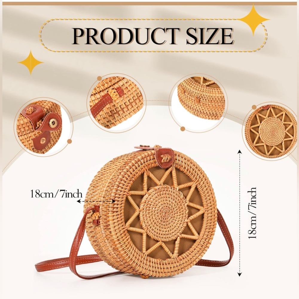 Brand New Straw Bag